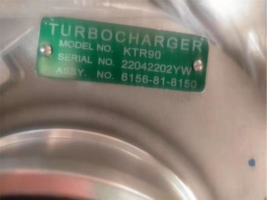 6D125 Engine Turbocharger 6156-81-8150 For Komatsu Turbo 6156818150